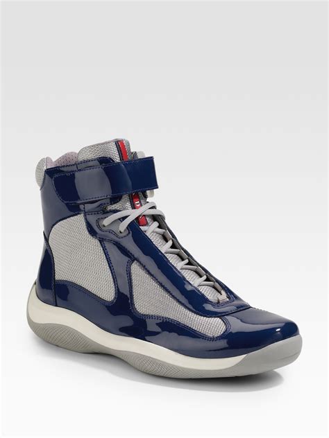 prada snicker|Prada high top sneakers women's.